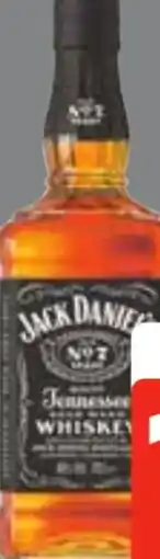 Edeka Frischemarkt Jack Daniel's Black Label Old Tennessee Whiskey No. 7 Angebot