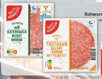 Edeka Gut & Günstig Rohwurst-Aufschnitt Angebot