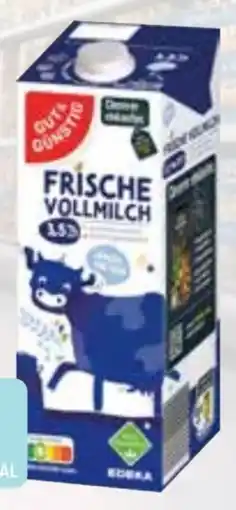 Edeka Gut & Günstig Frische Vollmilch Angebot