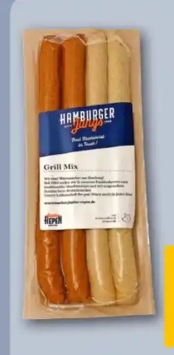 REWE Center Jupiter Repen Hamburger Jungs Rostbratwurst Angebot