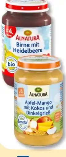 Budni Alnatura Bio-Fruchtgläschen Angebot