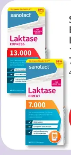 Budni Sanotact Laktase Express Angebot