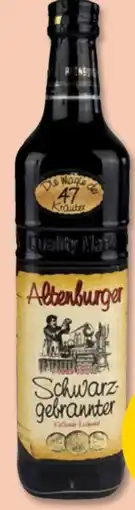 PENNY Altenburger Destillerie & Liqueurfabrik Schwarzgebrannter Kräuter-Elixier Angebot