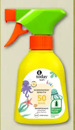 nahkauf Today Sun Kids Sonnenspray Sensitiv LSF 50 Angebot