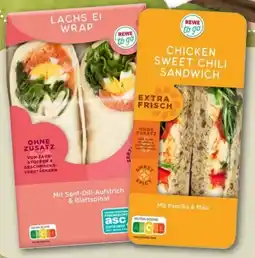 nahkauf Rewe to go Wrap Lachs & Ei Angebot