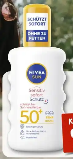 nahkauf Nivea Sun Sensitiv Sofort-Schutz Sonnenlotion LSF 50+ Angebot