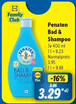 Lidl Penaten Bad & Shampoo Angebot