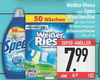 E-Center Weißer Riese oder Spee Waschmittel Angebot