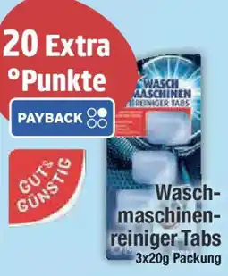 E-Center GUT&GUNSTIG asch- maschinen- reiniger Tabs Angebot