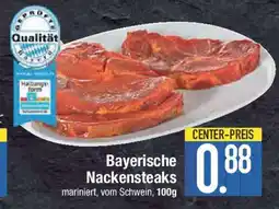 E-Center Bayerische Nackensteaks Angebot