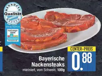 E-Center Bayerische Nackensteaks Angebot
