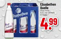 trinkgut Elisabethen quelle pur Angebot
