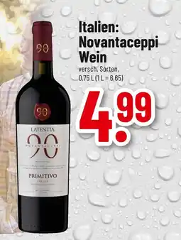 trinkgut Novantaceppi wein Angebot