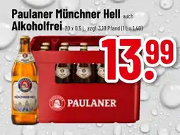 trinkgut Paulaner münchner hell auch alkoholfrei Angebot