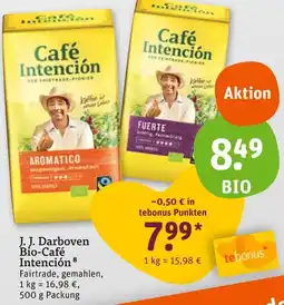 tegut Café intención bio-café intención Angebot