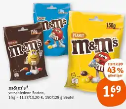 tegut M&m's chocolate Angebot