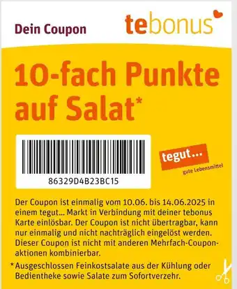 tegut Tegut... salat Angebot
