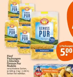 tegut 3 glocken genuss pur nudeln Angebot
