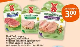 tegut Rügenwalder mühle veganer schinken spicker Angebot