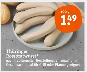 tegut Thüringer rostbratwurst Angebot
