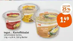 tegut Tegut... kartoffelsalat Angebot