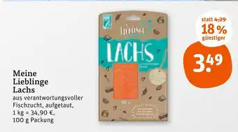 tegut Meine lieblinge lachs Angebot