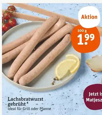 tegut Lachsbratwurst gebrüht Angebot