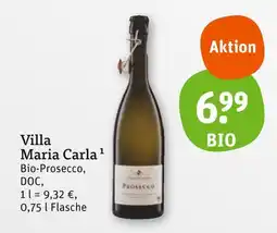 tegut Villa maria carla bio-prosecco Angebot