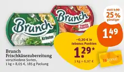 tegut Brunch frischkäsezubereitung Angebot