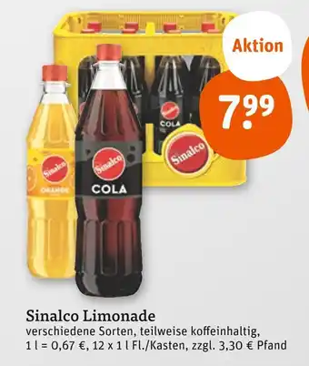 tegut Sinalco limonade Angebot