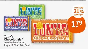 tegut Tony’s chocolonely tony’s chocolonely Angebot