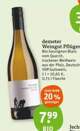 tegut Demeter weingut pflüger Angebot
