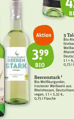 tegut Beerenstark bio-weißwein Angebot