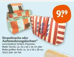 tegut Strandtasche Angebot