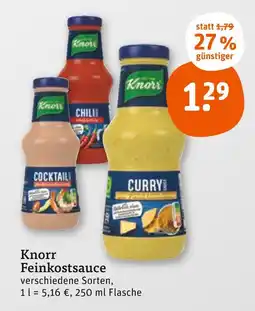 tegut Knorr feinkostsauce Angebot