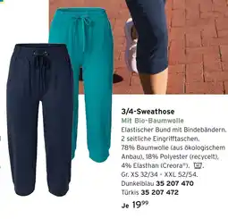 Tchibo 3/4-sweathose Angebot