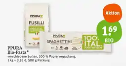 tegut Ppura bio-pasta Angebot