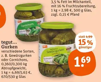 tegut Tegut... gurken Angebot