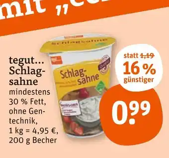 tegut Tegut... schlagsahne Angebot