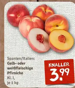 nahkauf Gelb- oder weißfleischige pfirsiche Angebot
