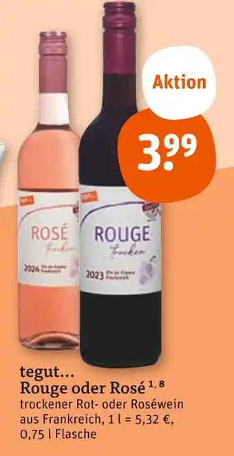 tegut Tegut... rouge Angebot