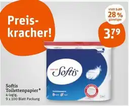 tegut Softis toilettenpapier Angebot