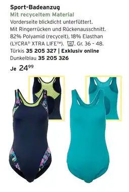 Tchibo Sport-badeanzug Angebot