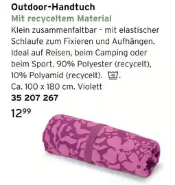 Tchibo Outdoor-handtuch Angebot