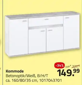 ROLLER Kommode Angebot