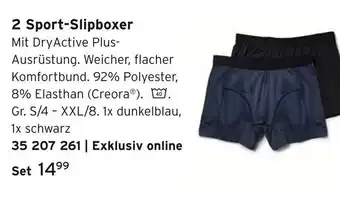 Tchibo 2 sport-slipboxer Angebot