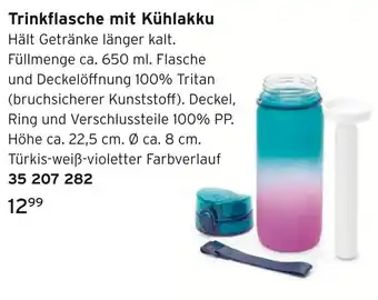 Tchibo Trinkflasche mit kühlakku Angebot
