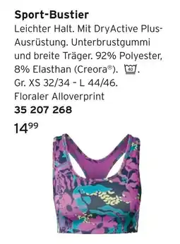 Tchibo Sport-bustier Angebot