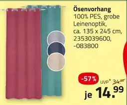 ROLLER Ösenvorhang Angebot