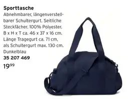 Tchibo Sporttasche Angebot